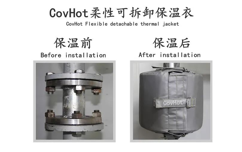 COVHOT?柔性可拆卸式<a href=http://www.jmwfg.com.cn/e/tags/?tagname=%E4%BF%9D%E6%B8%A9%E8%A1%A3 target=_blank class=infotextkey>保溫衣</a>,蒸汽系統節能,節能保溫