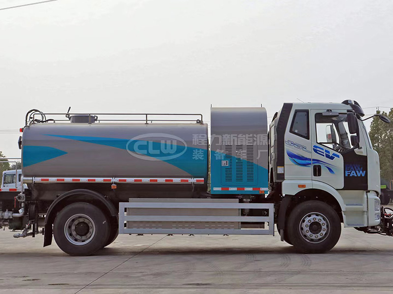 解放純電動清洗車